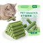 Cat Grass Teething Stick Cat Grass Sticks Pet Snacks Natural Grass Molar Rod Cat Chew Stick Teeth Cleaner Teeth Caring