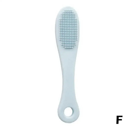 Dog Cat Finger Toothbrush Pet Soft Finger Nose Blackhead Cleaning Brush Silicone Dog Cat Wool Brush Pet Dog Accessorie