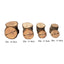 5/10Pcs DIY Natural Wood Slices Round Wooden Circles for Hamster Rabbit Teeth Grinding Toys for Chinchilla Pet Toys accessories