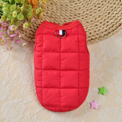 Pet Dogs Clothes Winter Cotton Dogs Vest Coats Windproof Warm For Small Medium Dog Clothing Puppy French Bulldog Chihuahua Perro