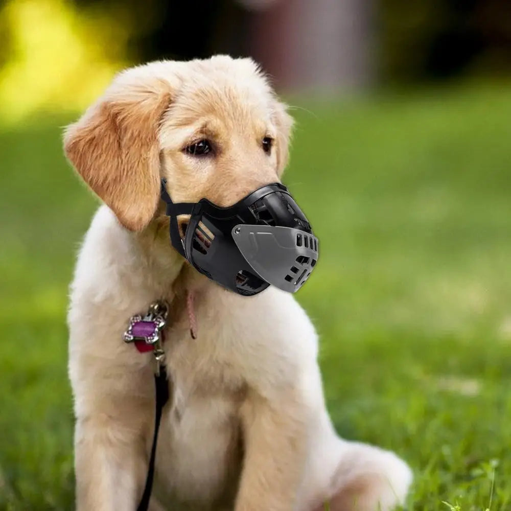Dog Breathable Muzzle Breathable Muzzle Guard Breathable Muzzle Guard Against Biting No Bite Muzzle For Dogs Dog Muzzle For