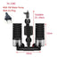 Aquarium Filter With Water Pump For Fish Tank Air Pump Skimmer Biochemical Sponge Filter Aquarium Bio Filters Filtro Aquario