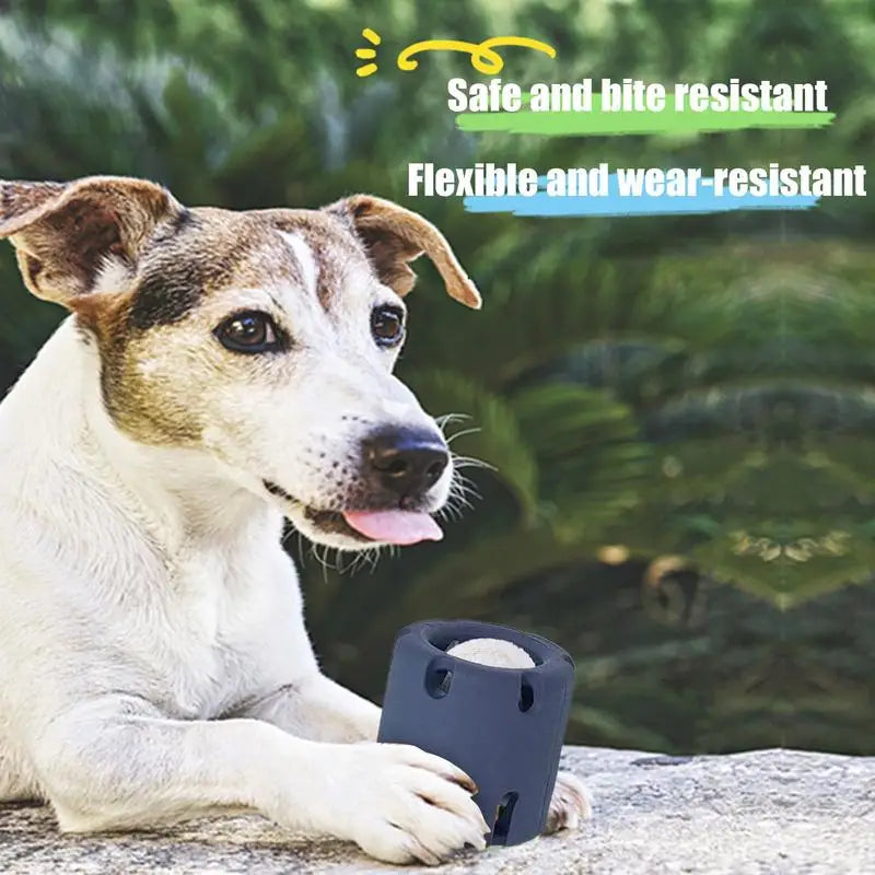 Dog Tennis Tumble Interactive Toy Pet Training Ball Rubber Heavy Duty Tennis Ball Cup Toy Puppy Chewing Dispensing self Play Toy