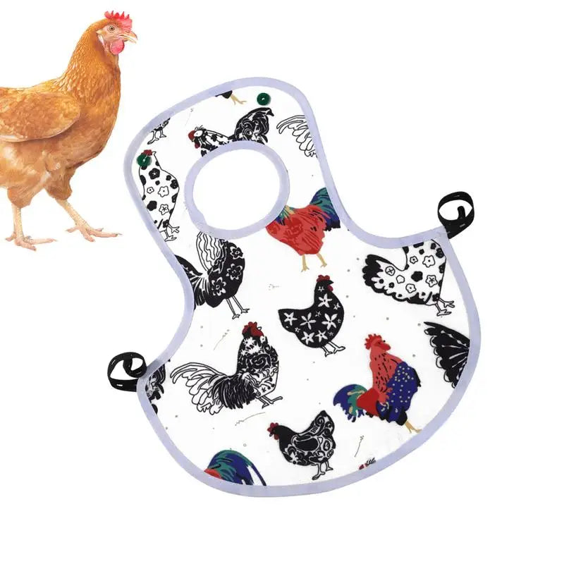 Chicken Saddle For Hens Breathable Feather Protector Chicken Pecking Guard Comfortable Chicken Clothes Wing Back Protector