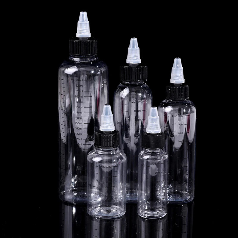 Plastic Empty Droplet Bottles - 30ml, 60ml, 100ml, 120ml, 250ml