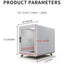 Atmosphere Light Plush Portable Disassembled Modular Indoor Dog Other Pet Cages & Houses Product cat Silent Cabinets