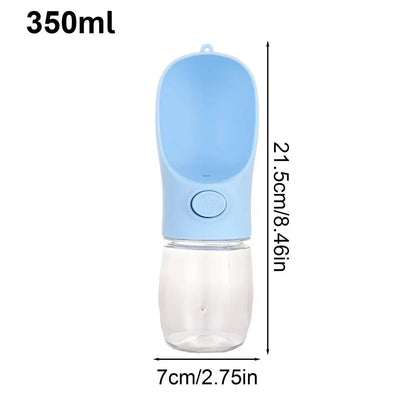 350ml Dog Water Bottles For Walking Leak Proof Portable Dog Water Dispenser Drinking Pet Water Container for Puppy Small Medium