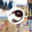 Dog Heavy Duty Durable Telescopic Nylon Dog Rope Comfortable Padded Handle Rope High-elastic Dog Safety Belt For Car