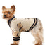Autumn Winter Dog Clothes Chihuahua Bichon Pet Dog Sweater Soft Striped Cardigan Coat Puppy Warm Knitted Jacket Dog Girl Costume