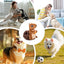 Dog Vocal Interactive Toy Velvet Squirrel Shaped Foraging Instinct Training Puppy Toys Interactive Dog Puzzle Toys With Sound