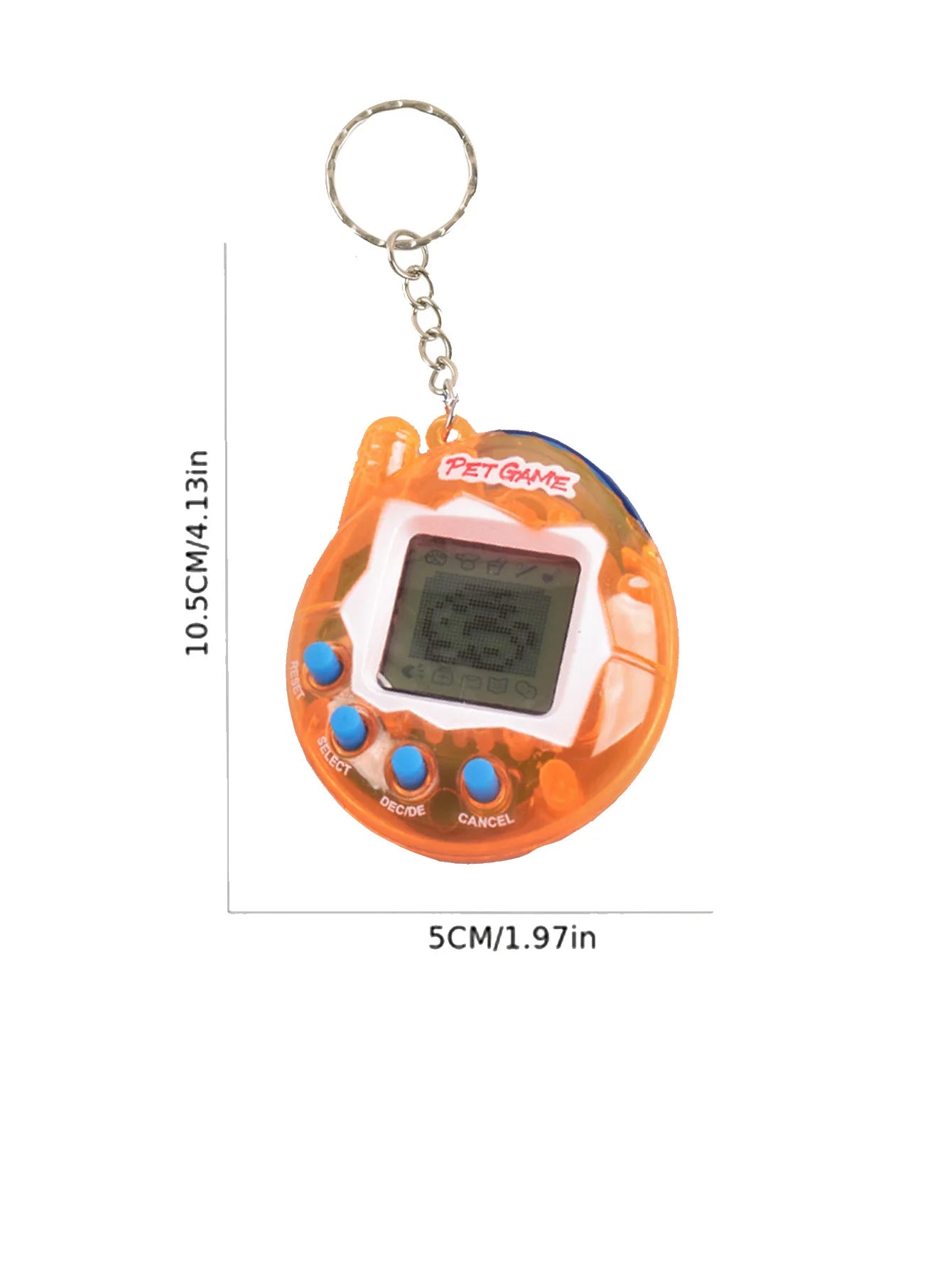 Retro Handheld Virtual Pet Game - Compact, Easy-to-Use, Interactive Fun - Perfect Gift for Holidays & Gamers