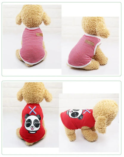 2023 Hot Cute spring summer Dog Clothes Printed Camouflage Mesh Dog Vest For Small Medium Dogs Coat Jacket Puppy Costume Vest