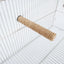 Natural Hemp rope Weaving Pet Bird Stand Parrot Raw Wood Fork Tree Branch Stand Rack Birds Hamster Branch Perches Chew Bite Toys