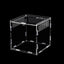 Reptile Terrarium Transparent Reptile Breeding Carrier Lightweight Acrylic Large Feeding Tarantula Habitat Box For Small Animals