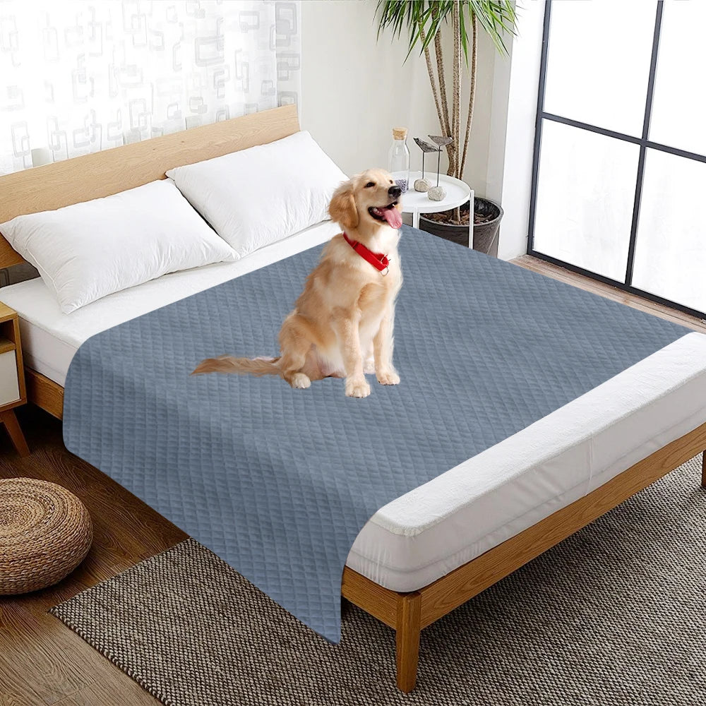 Dog Bed Cover Pet Blanket Reusable Dog Diaper Cover Washable Sofa Cover Furniture Protector Blanket for Pets Cat Car Seat Cover