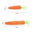 Cat Toys Simulation Carrot Sounding Pet Toys For Kitten Dogs Sisal Teeth Grinding Squeak Interactive Cat Chew Toy Pet Supplies