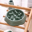 Slow Feeder Dog Bowls Slow Eating Pet Bowls Puzzle Anti-Gulping Interactive Bloat Durable Preventing Choking Healthy Dogs Bowl