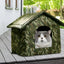 Outdoor Dog Bed Waterproof Roof Bed Waterproof Warm Dog Kennel Winter Tent Dog Nest Thickened Cold-Proof Nest Cat House