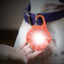 Dog Walking Light 4 Modes Color Changing Dog Lights Light Up Dog Collars LED Dog Light Pet Collars For Night Walking LED Light