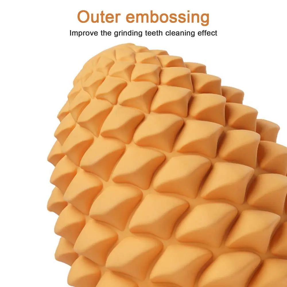Dog Treat Dispensing Toy Pine Cone Dog Chew Toy Bite Resistant Pet Supplies For Dog Puppy For Treat Dispensing Teeth Cleaning