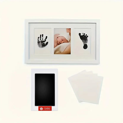 1 Set Baby Handprint Footprints Ink Pads Safe Non-toxic No-Touch Skin Inkless Inkpad Kits Pet Cat Dog Paw Prints Souvenirs Gifts