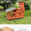 IGH Dog House Outdoor Rainproof Dog Villa Wooden Kennel Small to Medium Kennel Stainless Steel Fence Cat Cage Outdoor Dog