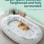 Large Kennel Pet Pad Human Dog Bed Winter Warm Pet Supplies Removable and Washable Sofa Lazy Can Sleep and Lie Down