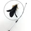 Interactive Cat Toy Handfree Cat Stick Playing Kitten Playing Teaser Wand Toy Suction Cup Bird/Feather Cat Wand Pet Supplies