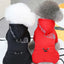 Winter Warm Dog Jumpsuit Waterproof Jacket for Small Medium Pet Dogs Snowsuit Puppy Chihuahua Bulldog Outfits Winter Clothes