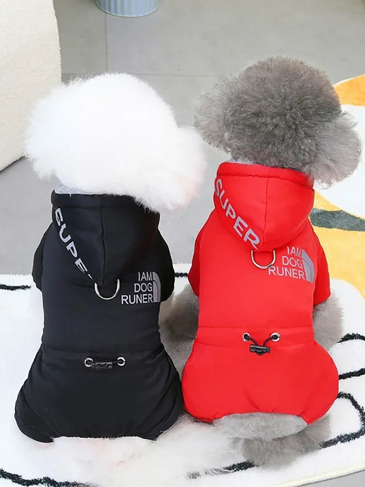 Winter Warm Dog Jumpsuit Waterproof Jacket for Small Medium Pet Dogs Snowsuit Puppy Chihuahua Bulldog Outfits Winter Clothes
