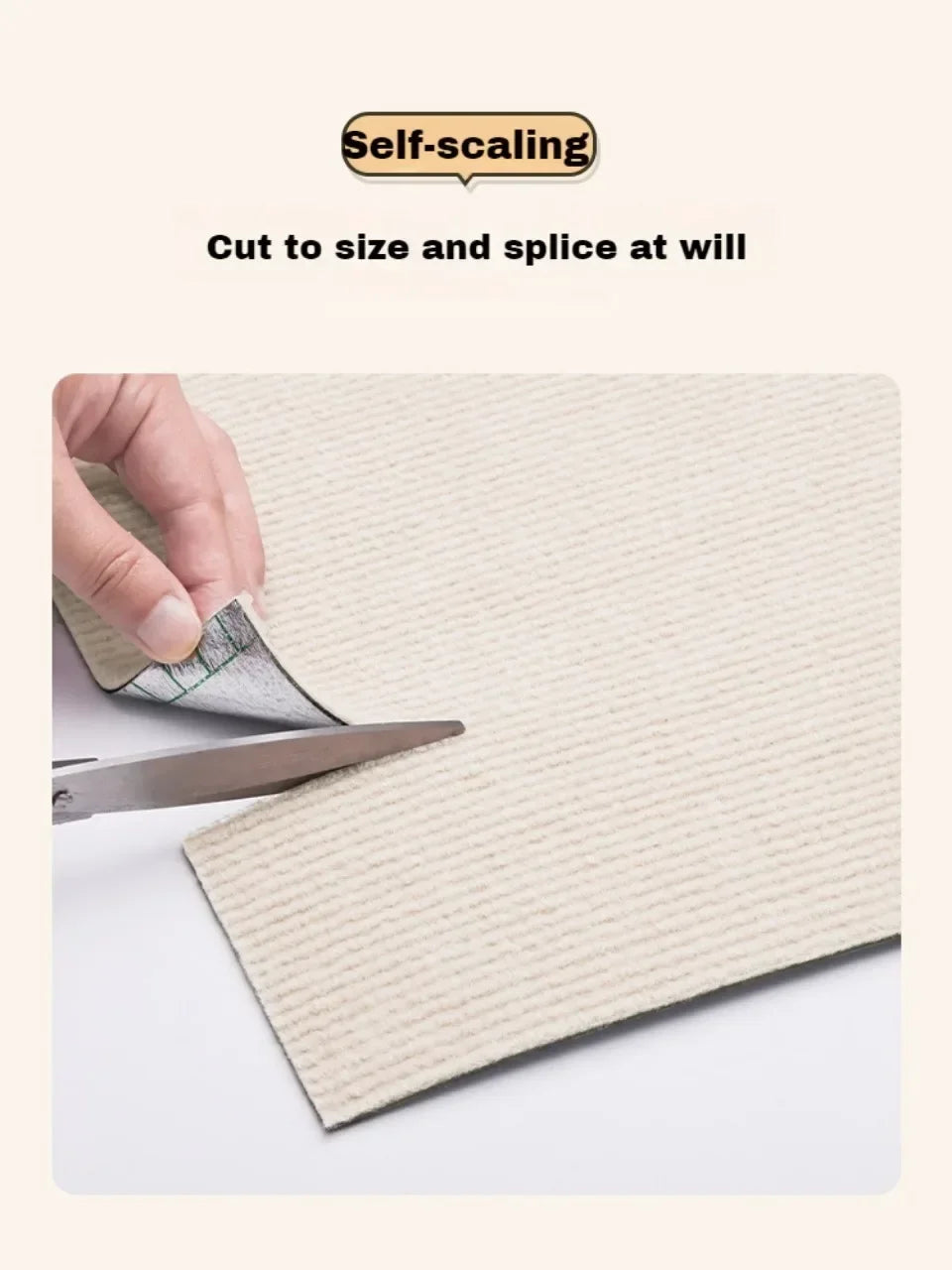 Scraper for Cats Cat Scratching Pads Carpet Cover Self-Adhesive Furniture&Couch Protector Cat Climbing Mat Cat Accessories Toys