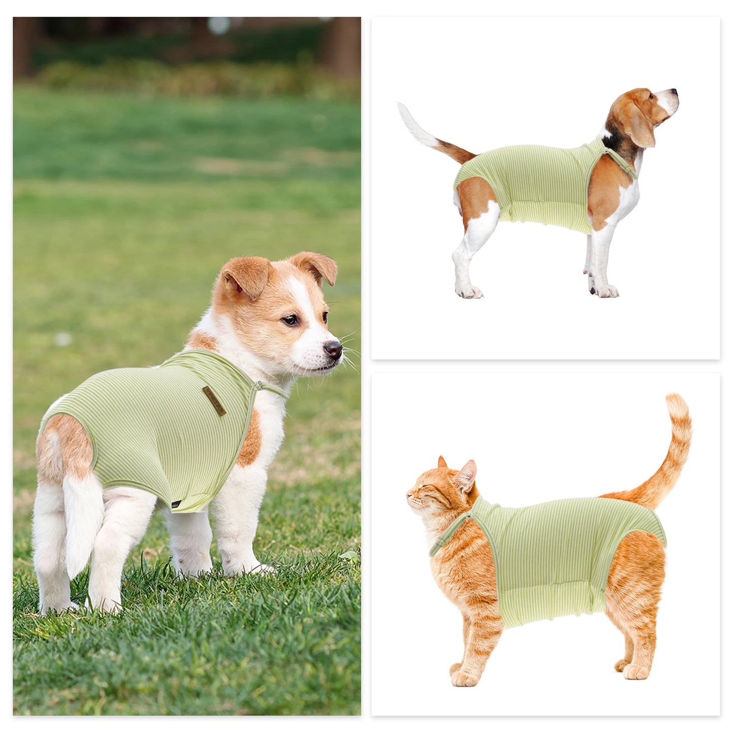 UXCELL Reusable Dog Diapers Female Dog Suspender Panties Casual Physiological Pants Adjustable Strap Striped Washable Underwear