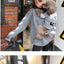The New Pet Clothes  Cat Sweater  Dog Sweater Korean Version Spring and Autumn Parent-child Wear Six Sizes