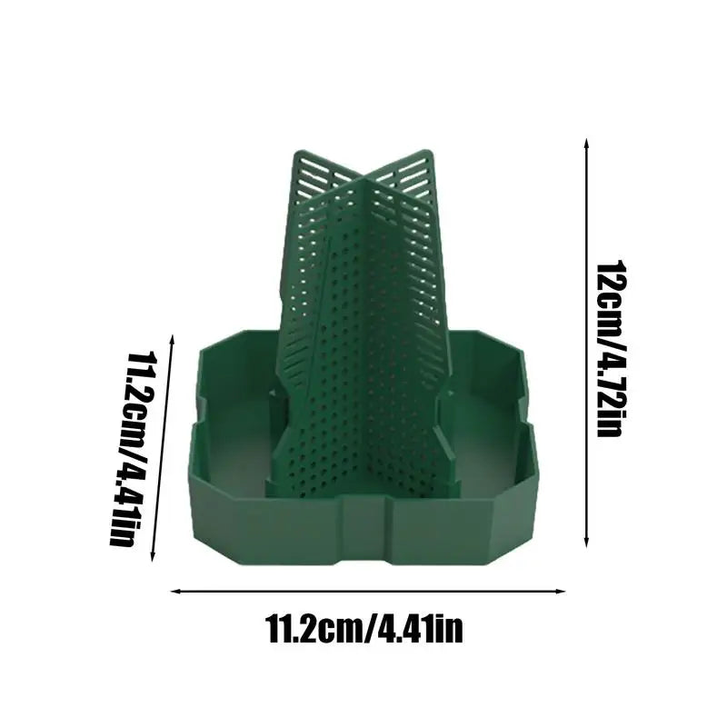 Reptile Food Dish Bowl Mealworm Bowl For Chameleon Mutual Inserting Prey Dish Lizard Gecko Pet Bowl Mealworms Bowls For Leopard