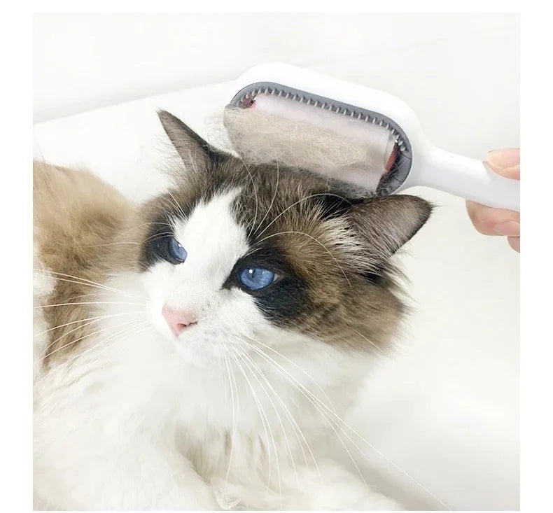 Cats Hair Brushes Grooming Massage Comb Pet Double Sided Hair Remover Brush Dog and Cat Home Accessory cats products for pets