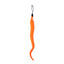 Funny Cat Stick Toy Furry Feather with Bell Cat Stick Toy Kitten Playing Pet Accessories Worm on A String Cat Toys Interactive