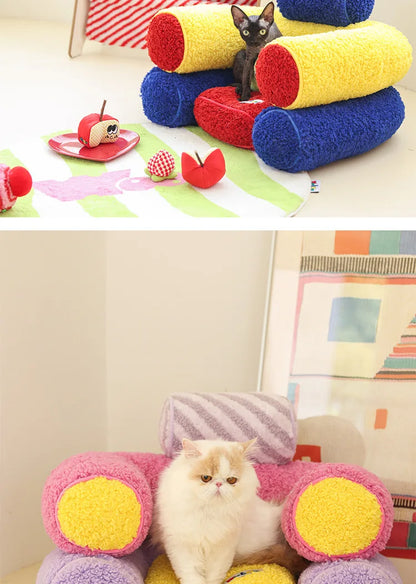 Wooligan water pipe pet sofa deodorizing open sleeping mat dog cushion removable cat kennel kennel