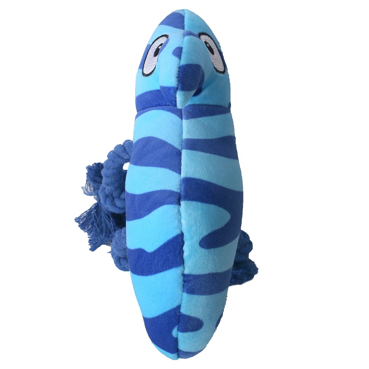 Dog Plush Toy Plush-filled Striped Lizards Squeak And Sound Pet Toys Interactive Dog Toys Fleece Squeak Toys