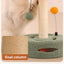 HOOPET Cat Climbing Frame Small Sisal Teasing Pet Toys Scratching Board Claw Grinding Cat Toys Carousel Type Cat Climbing Frame