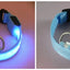 LED Dog Collar USB Rechargeable - Bright & High Visibility Lighted Glow Collar for Small Medium Large Breeds Pet Night Walking