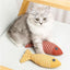 Cat Toy Catnip Fish Pet Chew Bite Toys For Cats Funny Interactive Soft Simulation Fish Kitten Training Playing Toy Cat Supplies