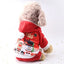 Dog Winter Warm Pet Clothes Christmas Clothes  for Small Medium Dogs Elk Santa Claus Dog  Coat Hoodies Christmas Dogs Costume
