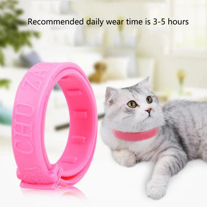 Summer Flea Cleaning Tool Adjustable Anti Flea Cat Collar Neck Strap Anti Mite Louse Cootie Pet Collar Cat Supplies