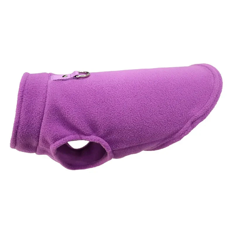 Winter Warm Dog Clothes Pet Jacket Vest with D-Ring For Small Dogs Cats Clothing French Bulldog Costumes Chihuahua Coat