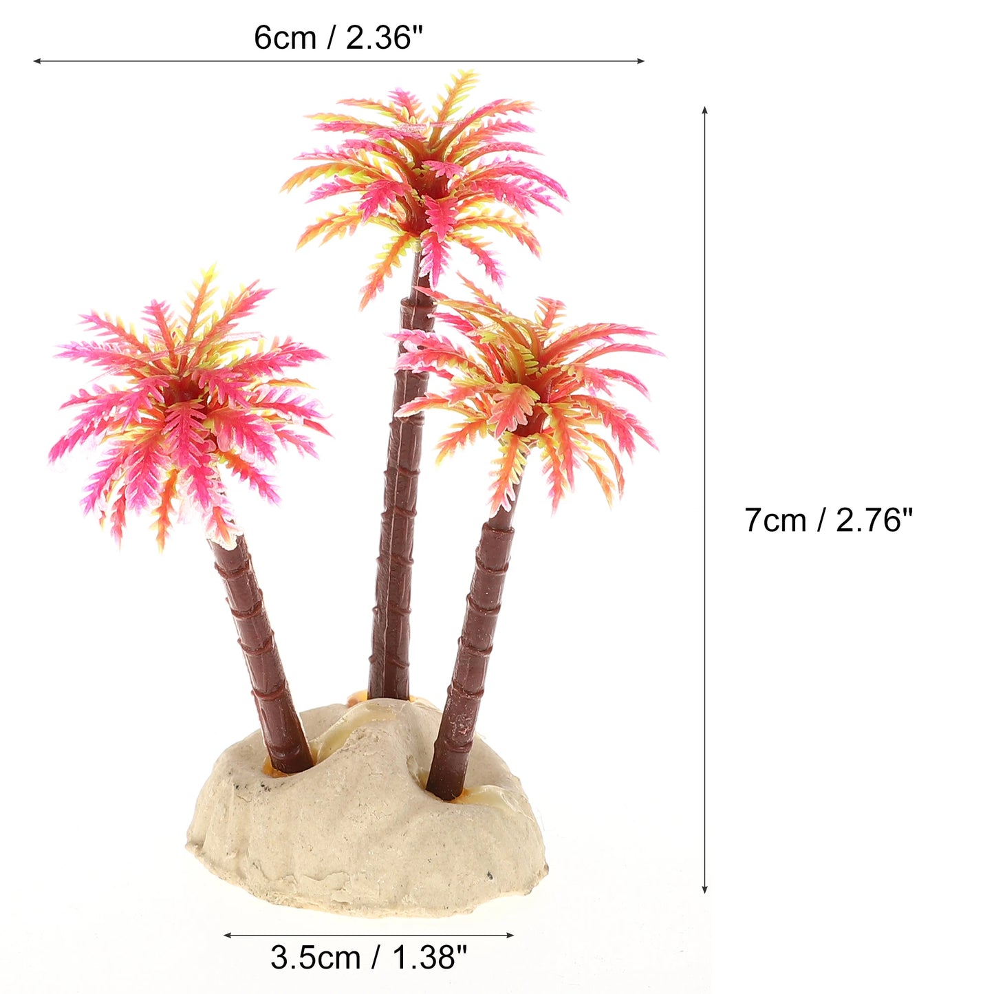 UXCELL Artificial Plants Grass Aquarium Plastic Water Weeds Ornament Fish Tank Flower Plants Tree Decoration Accessories