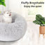 Plush Circular Pet Nest Winter Cat Nest Dog Nest Warm Detachable Washable Round Cat Nest Pet Bed Seasonal Universal Decoration