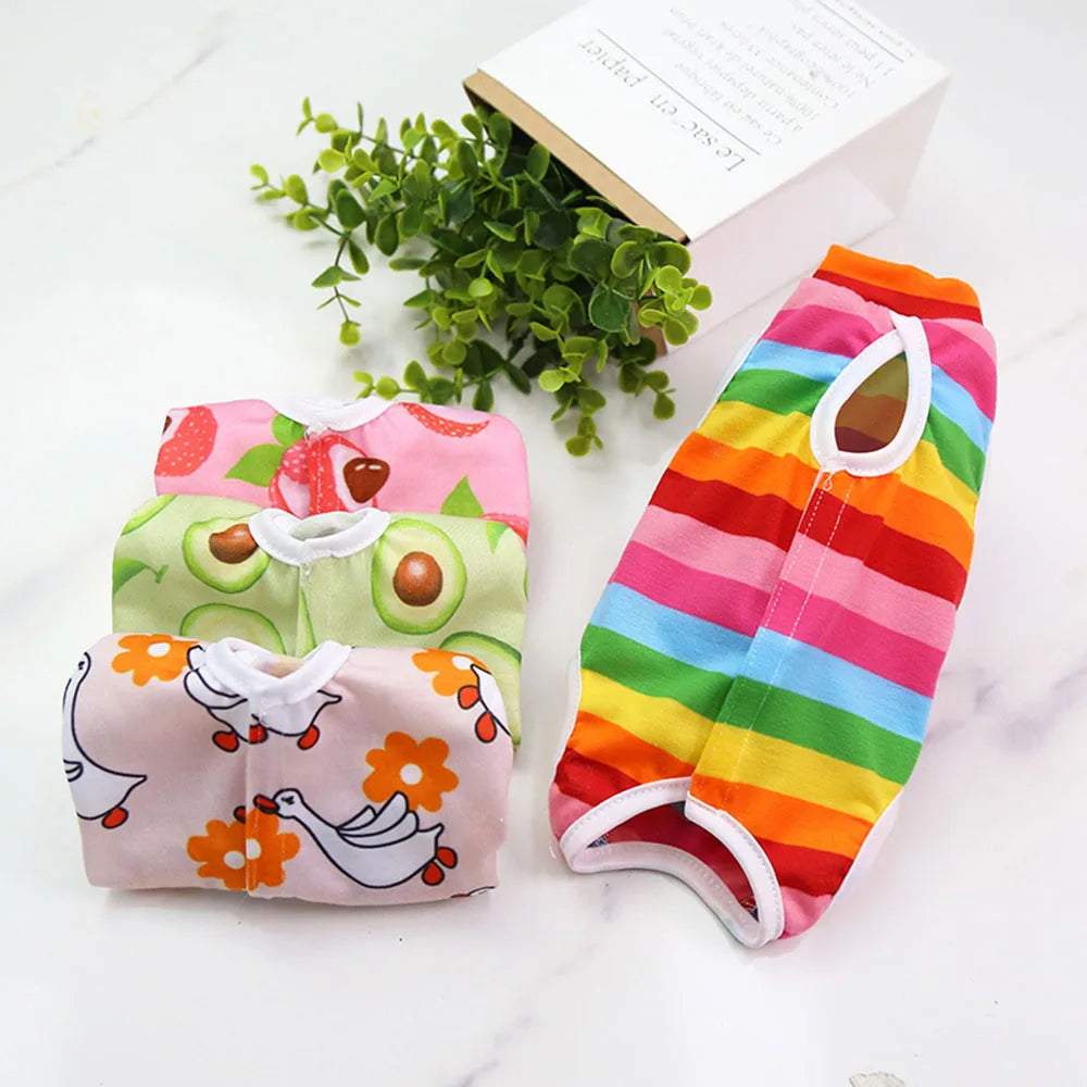 Cat Recovery Suit for Post Surgery Protection Anti-Licking Wound Kitten's Shirt Professional Cat Recovery Suit for After Spaying
