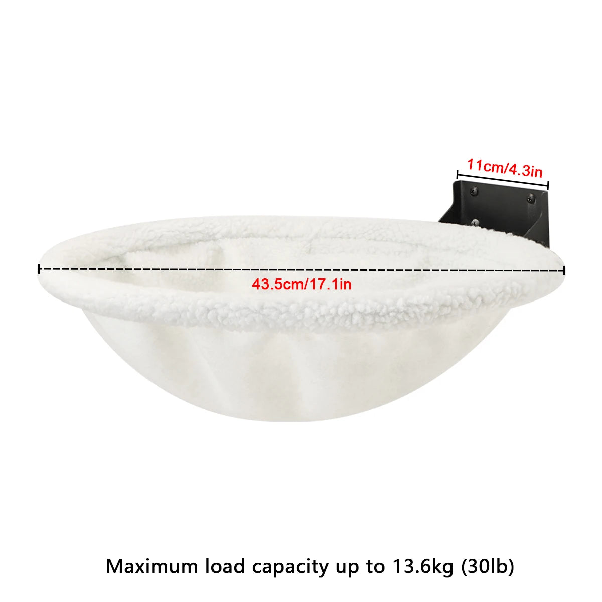 Cat Wall Shelves Furniture Stable Cat Wall Perch Bed Foldable Soft Breathable Pet Cat Hammock for Sleep Overlook Sunbathing
