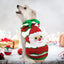 Striped Dog Sweater Dress Winter Knitted Pet Dog Skirt Puppy Coat Dog Warm Clothes Labrador Jacket Costume for Small Large Dogs