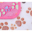 Pet Blanket Dog Puppy Blanket Paw Print Fleece Blanket for Small Medium Large Pet Dog Cat Warm Soft Sleep Mat Doggy Bed Blanket